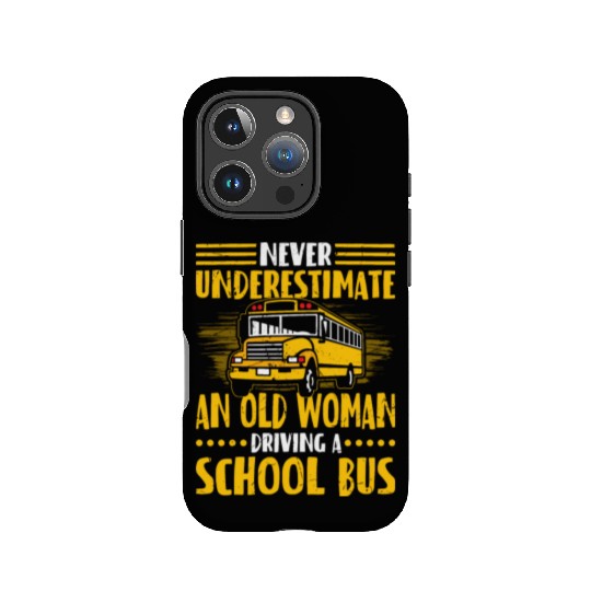 School Bus Driver IPhone Cases
