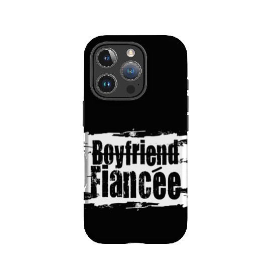 Couple Engagement Engaged Men Funny Fiancee IPhone Cases