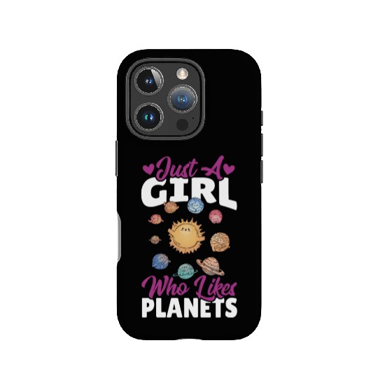 Astronomy Just A Girl Who Likes Planets Solar IPhone Cases