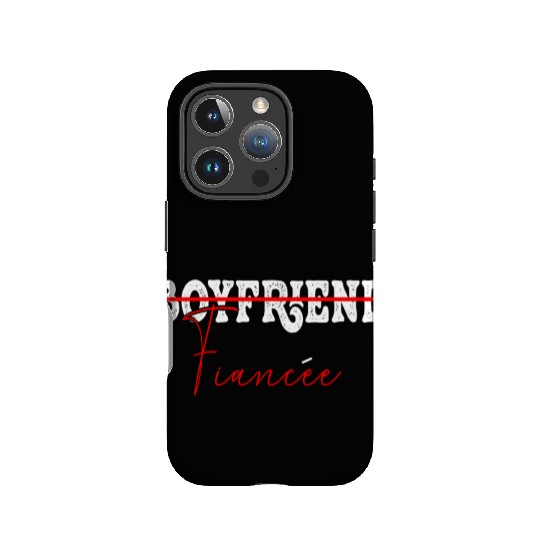 Couple Engagement Engaged Men Funny Fiancee IPhone Cases