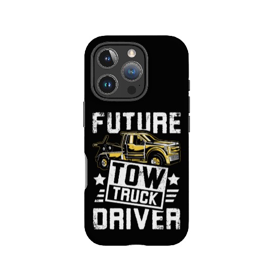 Future Tow truck driver IPhone Cases
