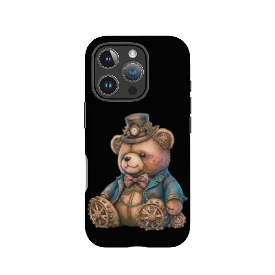 Steampunk Vintage Teddy Bear IPhone Cases