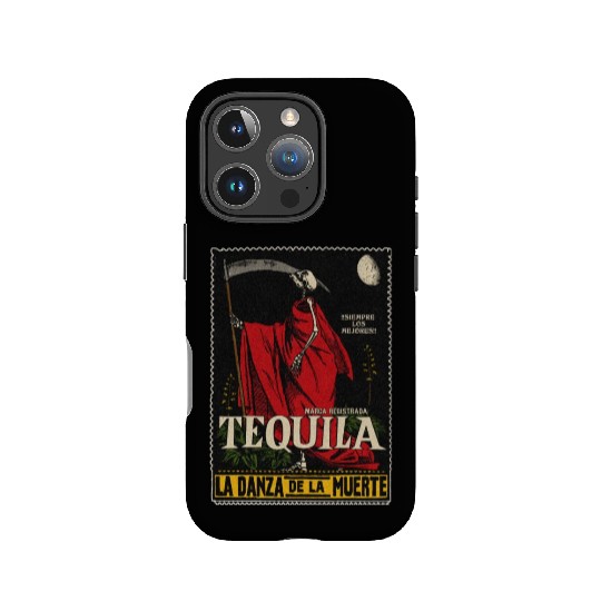 Vintage Mexican Tequila Calavera IPhone Cases