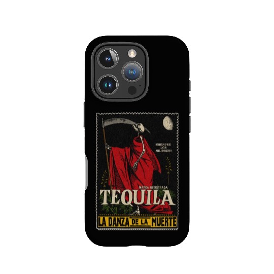 Vintage Mexican Tequila Calavera IPhone Cases