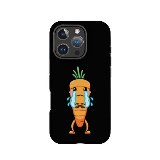 Carrot Emoticon Vegetable Vegan Vegetarian IPhone Cases