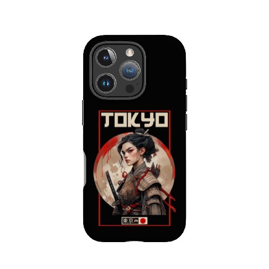 Asia 80s Japanese Retro Samurais Samurai IPhone Cases