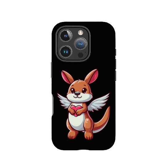 Angel Kangaroo Heart Wings IPhone Cases