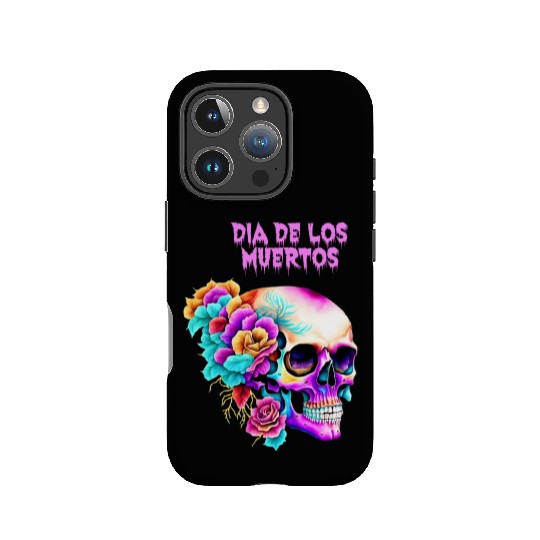 Vintage Dia de los Muertos Art Design Sugar Skull IPhone Cases