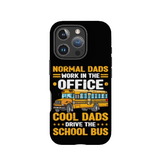 Bus Driver Dad School Bus IPhone Cases
