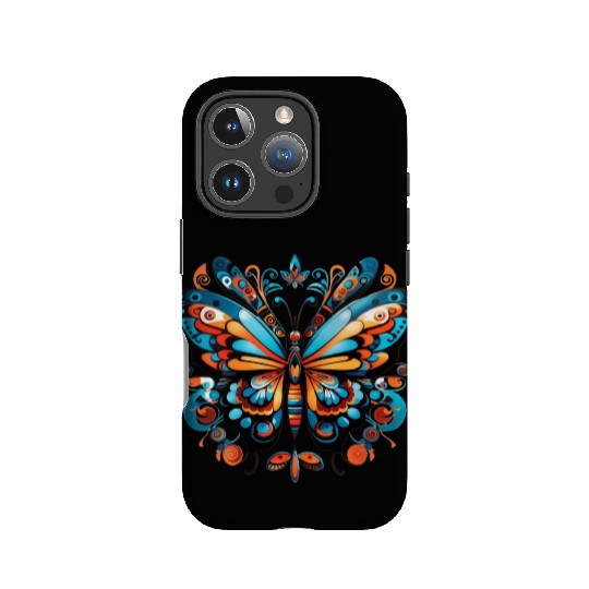 Aztec Butterfly Rainbow Butterfly Women’s IPhone Cases