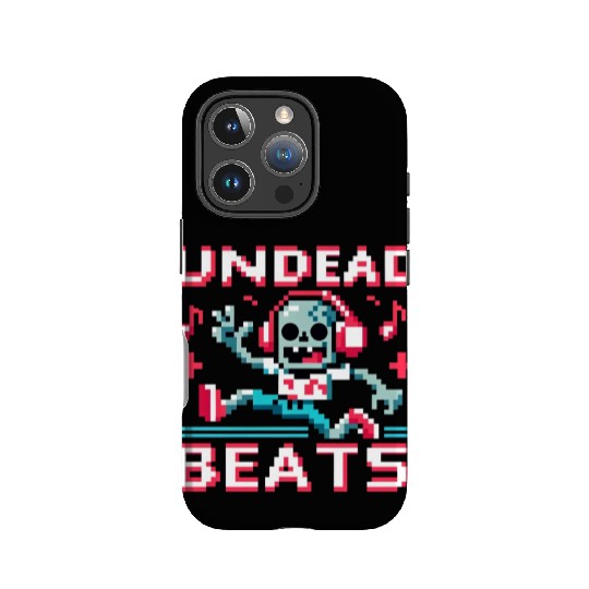 Undead Beats - 8-bit Zombie Groove IPhone Cases