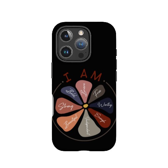 Positive Daily Affirmations Daisy Flower IPhone Cases