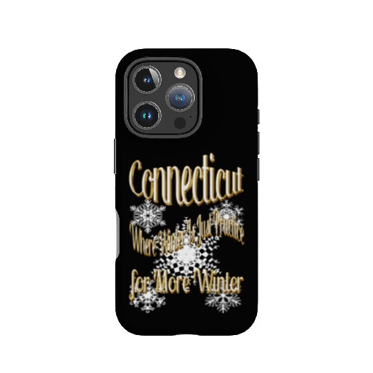 Connecticut winter IPhone Cases