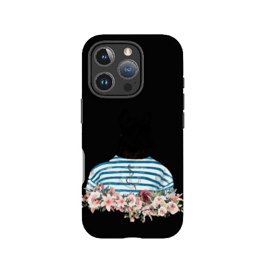 Anchored Pug Gift For Dog Lover IPhone Cases