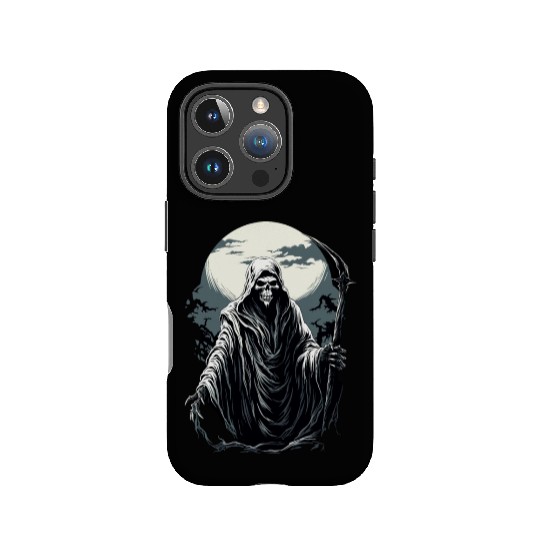 Spooky Halloween Grim Reaper IPhone Cases