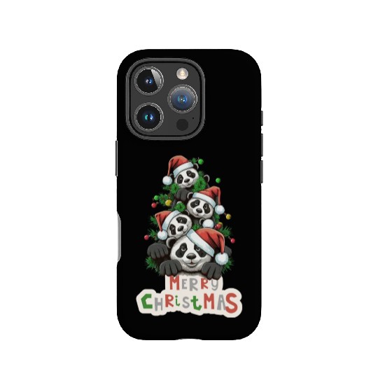 Xmas Panda Paws: A Beary Merry Christmas IPhone Cases