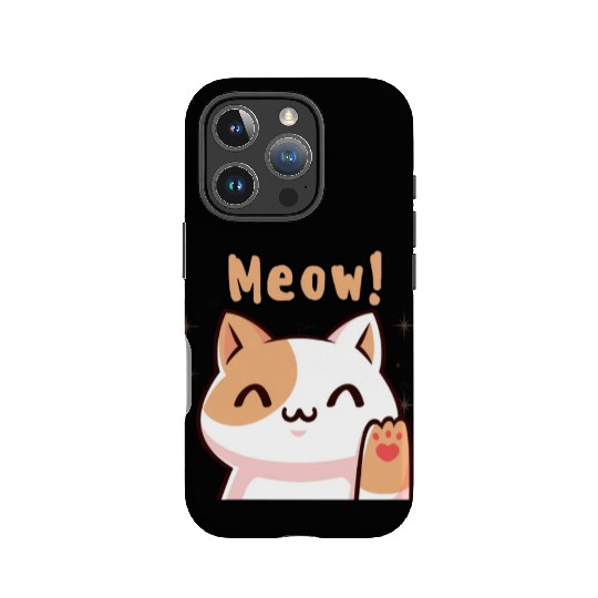 Cat Meow! IPhone Cases