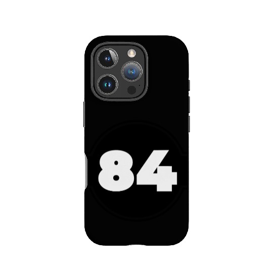 Congratulations 84 Years Old - Number Eighty-Four IPhone Cases