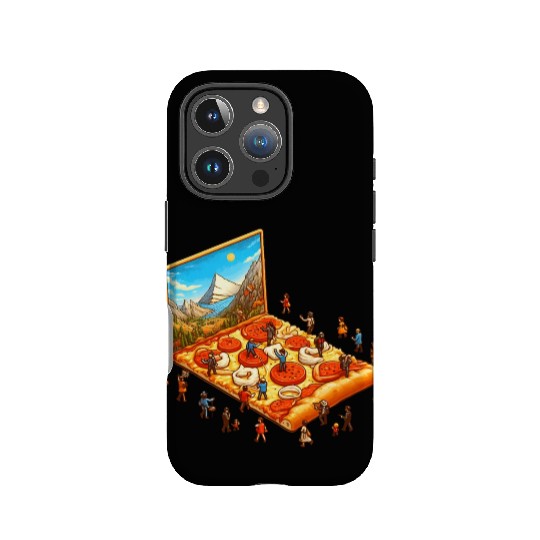 Pizza Hiking People IPhone Cases
