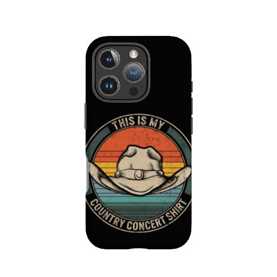 Western IPhone Cases, This Is My Country Concert IPhone Cases