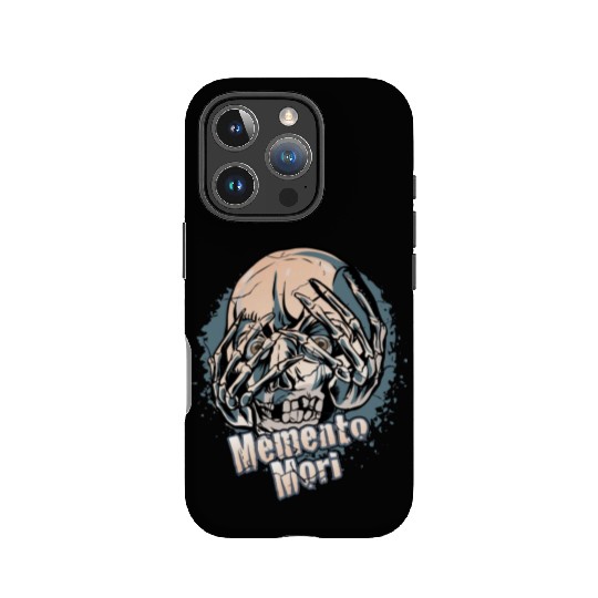 Unique Skull With Skeleton Hands Over Face IPhone Cases