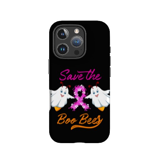 Breast Cancer Halloween Save The Boo Bees IPhone Cases