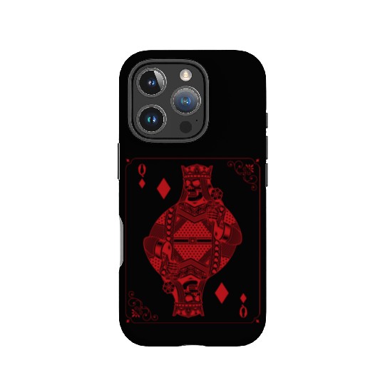 Gothic Card Game Scary Halloween Lovers IPhone Cases