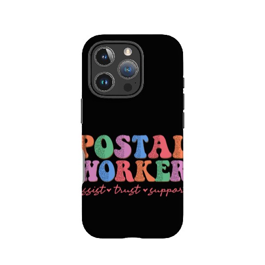 Postal worker assist trust support IPhone Cases