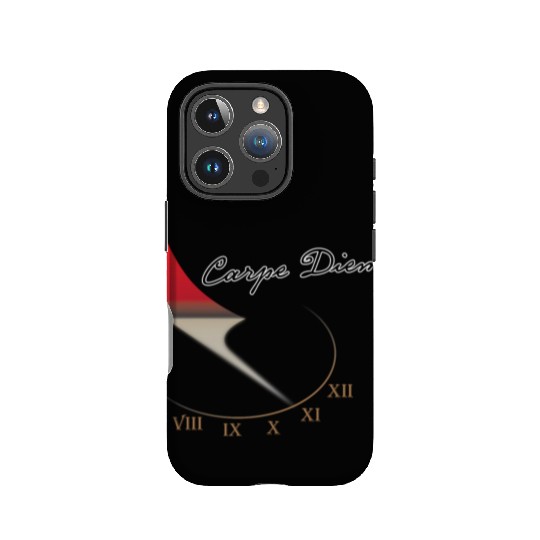Carpe Diem. Time is Running Out IPhone Cases