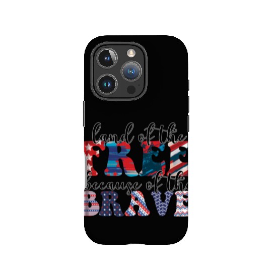 4th of july Land of the free IPhone Cases