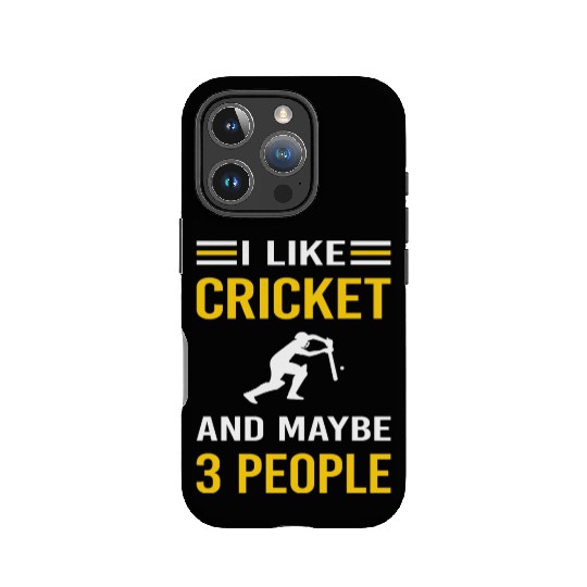 3 People Cricket IPhone Cases