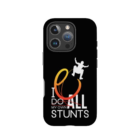"I Do My Own Stunts" Daredevil Design IPhone Cases