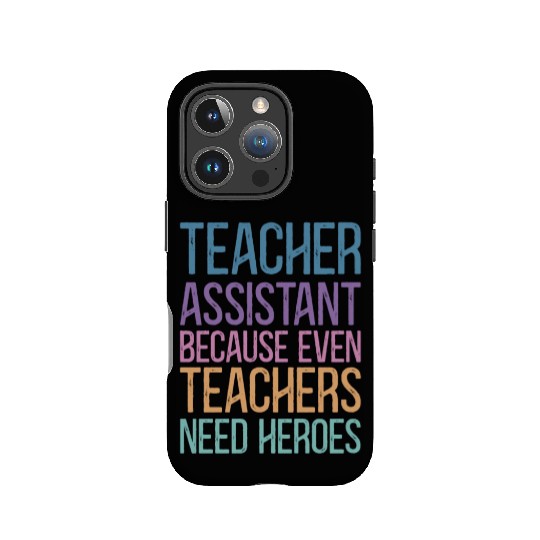 Teacher Assistant IPhone Cases