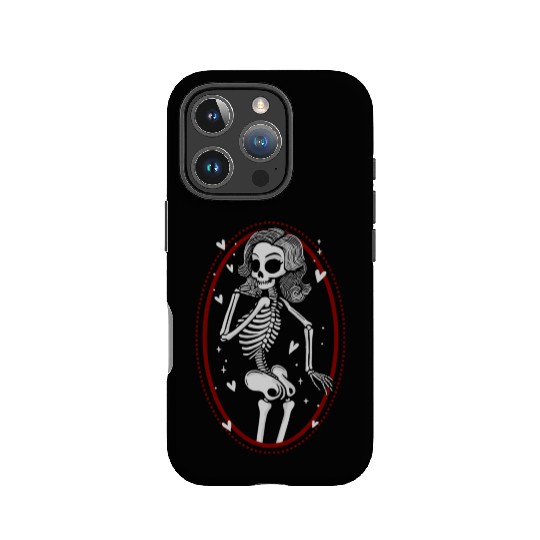 Flirting With Death IPhone Cases