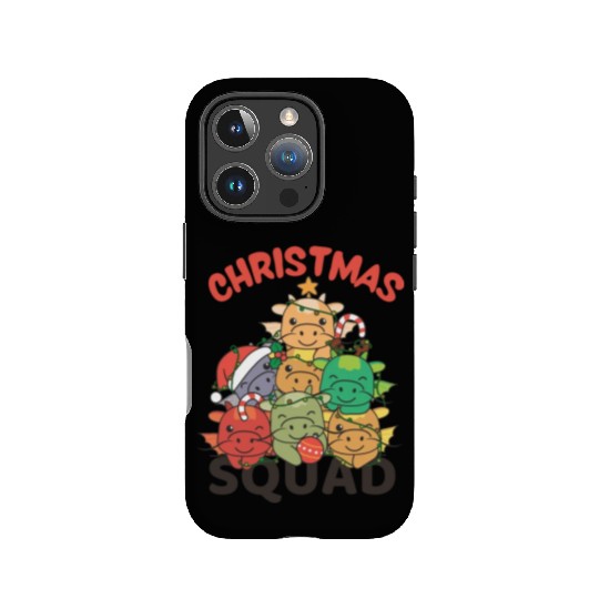 Dragon Christmas Tree Christmas Squad Dragon IPhone Cases