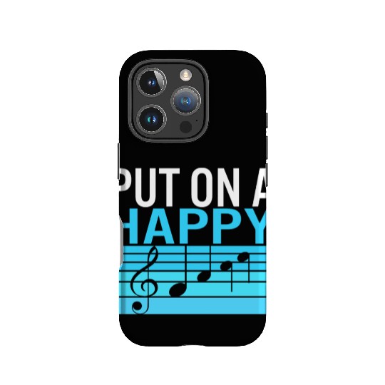 Music Teacher IPhone Cases, Put On A Happy IPhone Cases, Gift For