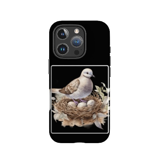 Quail Bird With Eggs IPhone Cases