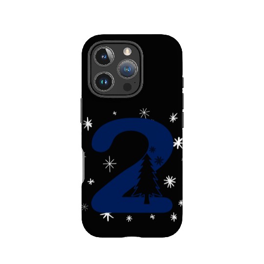 Second Christmas Number 2 - Nr. Two IPhone Cases