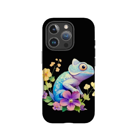 Cute Chameleon for Lizard Pet Lover IPhone Cases