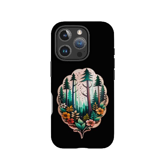 nature on skin IPhone Cases