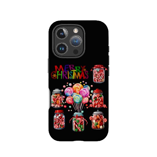 Merry Christmas Sweet Candy Canes IPhone Cases