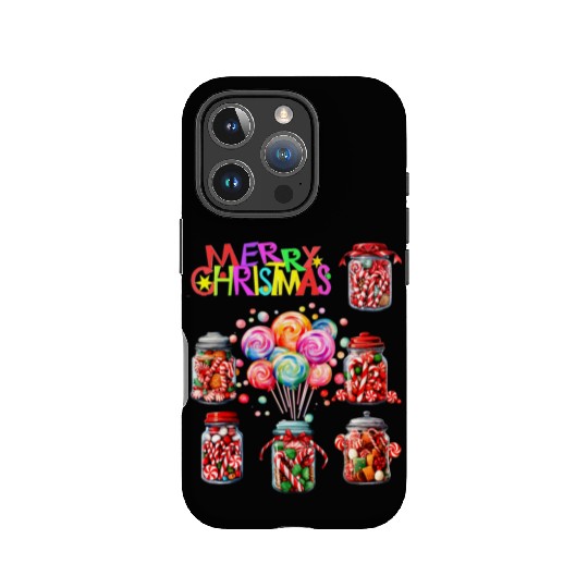 Merry Christmas Sweet Candy Canes IPhone Cases
