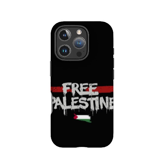 graffiti free palestine IPhone Cases