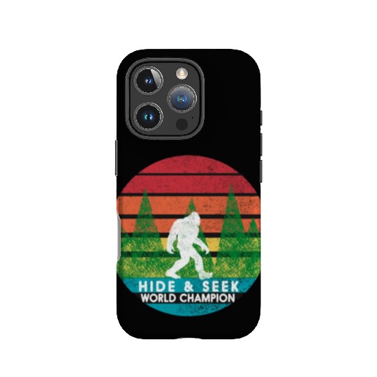 Bigfoot Hide amp Seek World Champion IPhone Cases