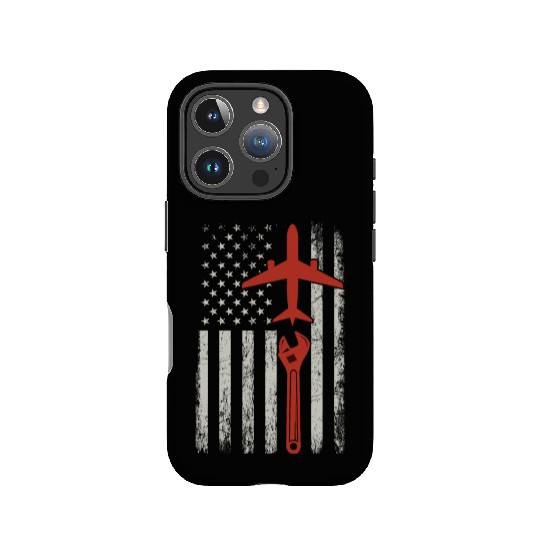 Airplane Mechanic Aviation Technician Gift IPhone Cases
