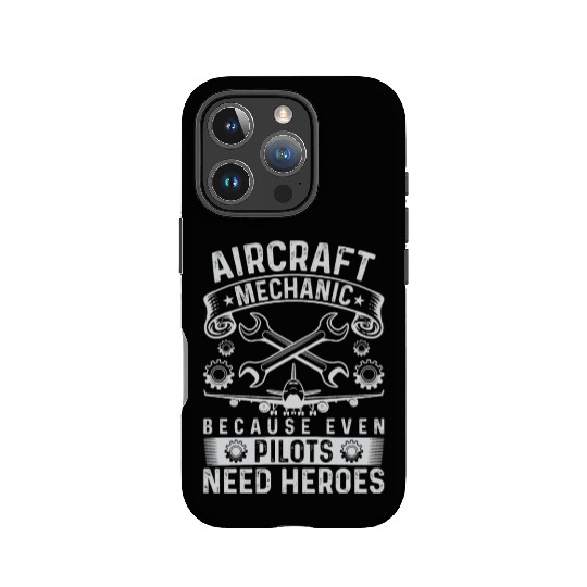 Airplane Mechanic Funny Aviation Technician IPhone Cases