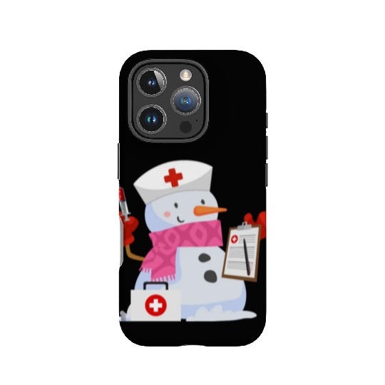Nurse Snowman Stay Frosty Snow Fan Funny IPhone Cases