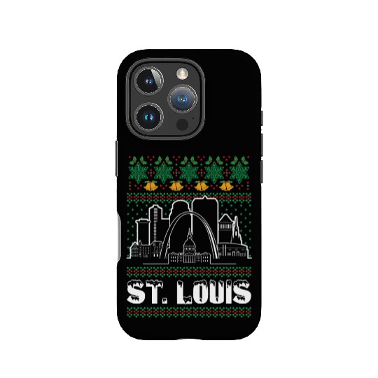 St. Louis Missouri Ugly Christmas IPhone Cases