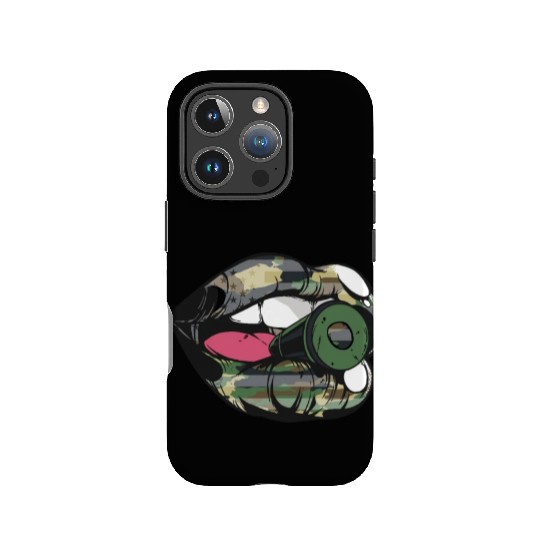 US Armed Forces Military Lip Bullet Army First Res IPhone Cases