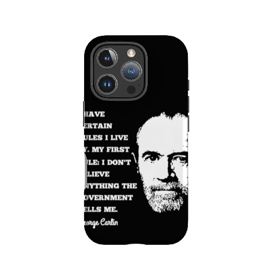 George Carlin Comedy Legend IPhone Cases